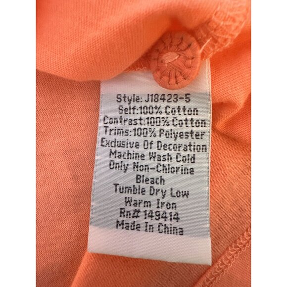 NWT Johnny Was Coral Embroidered V-Neck Blouse XL - Picture 9 of 9